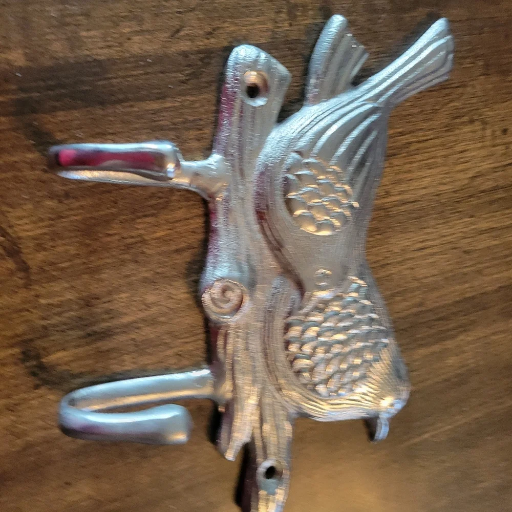 Aluminum Bird Wall Hook